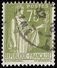 Timbre De France  1932 & 33   '  Yvert N° 284A  '   Type Paix, 75 C. Olive - 1932-39 Paix