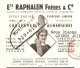 RAPHALEN Conserves Alimentaires  PLONEOUR-LANVERN  (29)  Belle Illustration - Lettres De Change