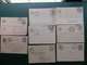 BAKIV/LOT 57  24 BRIEFKAARTEN 3 TYPES  2,5 CENT - Postal Stationery