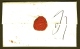 LETTRE PRECURSEUR 1815- RARE MARQUE ROUGE GROSSES LETTRES "P38P- LIANCOURT" + TAMPON ROUGE P.P.P.P.- CIRE ROUGE- 3 SCANS - 1801-1848: Précurseurs XIX