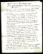 LETTRE PRECURSEUR 1815- RARE MARQUE ROUGE GROSSES LETTRES "P38P- LIANCOURT" + TAMPON ROUGE P.P.P.P.- CIRE ROUGE- 3 SCANS - 1801-1848: Précurseurs XIX