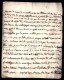 LETTRE PRECURSEUR 17?? - MARQUE AU TAMPON DE BEZIERS PETITES LETTRES + TAXE A LA PLUME DE 6 DECIMES - 1701-1800: Précurseurs XVIII