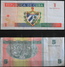 2 Billets De Banque - CUBA 1 Peso ( 1994 ) 5 Pesos ( 2008 )  - En Bon Etat - Cuba