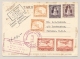 Curacao - 1931 - First PAA Flight R-card From  El Salvador / San Salvador To Curacao - Curaçao, Nederlandse Antillen, Aruba