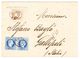 1872 Österreichische Post In Smyrna, Faltbrief Nach Gallipoli - Levante-Marken