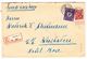 1922 R-Brief Aus München Nach Wiesbaden, Mit Bedrucktem Bogenrandstück - Lettres & Documents