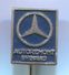 MERCEDES BENZ - Autoremont Belgrade Serbia, Car, Auto, Automotive, Vintage Pin Badge, Abzeichen - Mercedes