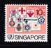 Padvinders & Scoutisme  : 209 - 210 / 402 - 405 ( 75 Jaar Scouts ) / 475 - 478 ( 75 Jaar Meisjesgidsen ) / Nr 479 - Singapour (1959-...)
