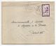 Maroc--1958--lettre De TANGER Pour PARIS (France)--timbre Seul Sur Lettre--cachet - Marocco (1956-...)