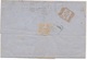 Lettre N°13Bande + 16x2 Ancre Cachet Paquebot Euphrate Pour Genova - Poste Maritime