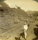 Construction Du Canal De Panama Coupe Bas Obispo Ancienne Stereo Underwood 1906 - Stereoscopic