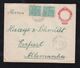 Brazil Brasil 1930 EN 76 Stationery Envelope 300R Uprated LAGUNA To ERFURT Germany - Ganzsachen