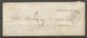 1847 Enveloppe Gauffré Valentine + Lettre  Idem . Superbe X2632 - War 1870