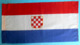 CROATIA ... Original Vintage Flag From 1990's ** Kroatien Croatie Croazia Croacia Kroatie Drapeau Fahne Bandera Bandiera - Flags