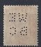 GB 1941  KG VI. 1d (o)  SG.486. Mi.222. (perfin.WE BC) - Perfins