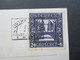 Österreich 1926 Michel Nr. 489 / 492 Nibelungensage. Sonderstempel WIPA. Nach St. Croix Schweiz - Brieven En Documenten