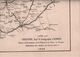 ! Carte Des Chemins De Fer De L' Ouest, Frankreich, France, Eisenbahn Netzplan, 1866, Railway - Europa