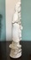 Antica STATUA CINESE BLANC DE CHINE Quan Yin Alt.cm.30 , Difetti - Art Oriental