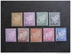 Monaco:  TB Serie Timbres Taxe N° 18 Au N° 26. Neufs XX. Cote = 75 Euros. - Strafport