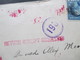 USA 1921 Ausgabe 1907 Franklin Nr. 166/169 R-Brief. Rote Stempel San Francisco-Bad Reichenhall. Return Receipt Requested - Storia Postale