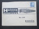 Schweden 1965 Firmenumschlag Halens Boras AB Postorder Box 259 Boras - Brieven En Documenten