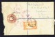 SIERRA LEONE  1950  3d.  Registered Air Letter To USA  Up-rated 1/3 George VI SG 196a X4 - Sierra Leone (...-1960)