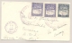 Curacao - 1931 - 3 Stamps On PAA Flight Cover Van Maracaibo / Venezuela Naar Willemstad / Curacao - Curaçao, Nederlandse Antillen, Aruba