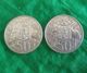 AUSTRALIA 2 SILVER COINS 50 CENTS 1966 - 50 Cents