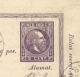 Nederlands Indië - 1888 - 5+5 Cent Briefkaart Willem III, Particulier Bedrukt My Nijverheid En Landbouw Naar KR KRAKSAAN - Nederlands-Indië