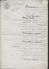 GENEALOGIE MEILLANT 1841 ACTE CONTRAT DE MARIAGE M. RETIF X AUBOUEN 8 PAGES : - Manuscripts