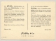 Schweiz - 1949 - 10 Cent Portomarke On Commercial Card, Rejected And Cancelled UNGULTIG - Strafportzegels