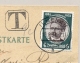 Schweiz - 1934 - 15 Cent Portomarke On Postkarte From Ilmenau / Deutsches Reich - Strafportzegels