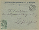 Delcampe - Br/GA Schweiz: 1900, UPU-Ausgabe 5 C. Grün Und 10 C. Rot Bestand Von Ca. 290 Briefen, Ca. 40 Ansichtskarte - Ongebruikt