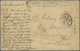 Br/ Lagerpost Tsingtau: Matsuyama, 1914/17, Covers (4, One W. Contents: Acknowledgment Of Parcel), And M - China (kantoren)