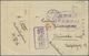 Delcampe - Br/ Lagerpost Tsingtau: Matsuyama, 1914/17, Covers (4, One W. Contents: Acknowledgment Of Parcel), And M - China (kantoren)