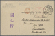 Delcampe - Br/ Lagerpost Tsingtau: Narashino, 1915/19, Eight Items: Money Letter Envelope Insured For Y.5.54 Send B - China (kantoren)