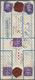 Br/ Lagerpost Tsingtau: Osaka, 1916, Nine Items: Money Letter Inbound From DAB "Sannomiya 5.6.16" W. On - China (kantoren)