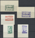 **/*/O Syrien: 1919-1980, Album Containing Imperf Pairs And Proofs, Early Issues With Handstamped Overprint - Syrien