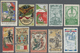 Italien - Besonderheiten: 1914/1918, PATRIOTIC STAMPS, Collection With Ca. 300 Stamps, Focus On Vari - Zonder Classificatie