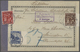 Br/GA Deutschland: 1850/1945, Schöner Posten Von Ca. 150 Belegen Bis 1945 (etwas Europa), Dabei Viele Klei - Collections