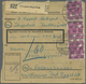 Delcampe - Br Bizone: 1948/52, Paketkartenposten Bauten I Mit über 1000 Paketkarten, Dabei Viele Seltene EF, MeF, - Andere & Zonder Classificatie