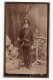 Seifhennersdorf Jeune Garcon En Uniforme Militaire Ancienne Photo CDV Matthias 1890 - Old (before 1900)