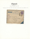 Br/GA Deutsches Reich - Ganzsachen: 1942/45, Military Related Air Mail In WWII, Collection Mounted On Page - Andere & Zonder Classificatie