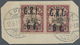 Brfst/O Deutsche Kolonien - Samoa - Britische Besetzung: 1914, Assortment Of 33 Stamps ½d. On 3pfg. To 6d. O - Samoa