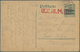 GA Deutsche Besetzung I. WK: Landespost In Belgien - Ganzsachen: 1914/17, Abwechslungsreicher Posten Vo - Bezetting 1914-18