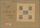 Br/GA Sowjetische Zone: 1945/1946, Lot Von Zwölf Briefen/gebrauchten Ganzsachen (mit Bedarfstexten), Dabei - Autres & Non Classés