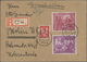 Delcampe - Br DDR: 1949/1964, Lot Von 39 Briefen Und Karten, Dabei Bessere Frankaturen, Verwendungsformen, Einzelm - Autres & Non Classés