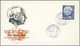 /Br/GA Saarland (1947/56): 1947/1959, Saubere Sammlung Von Ca. 500 Briefen, Karten Und Ganzsachen, Meist FD - Neufs