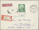 Delcampe - /Br/GA Saarland (1947/56): 1947/1959, Saubere Sammlung Von Ca. 500 Briefen, Karten Und Ganzsachen, Meist FD - Neufs