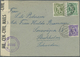 Br Bizone: 1946, AM-Post, Interessante Partie Mit 6 Briefen Nach Skandinavien, Alle Vom 1.4.1946, Dem E - Andere & Zonder Classificatie